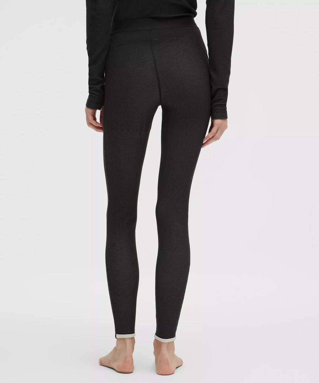 Waffle-Knit High-Rise Base Layer Tight 28"