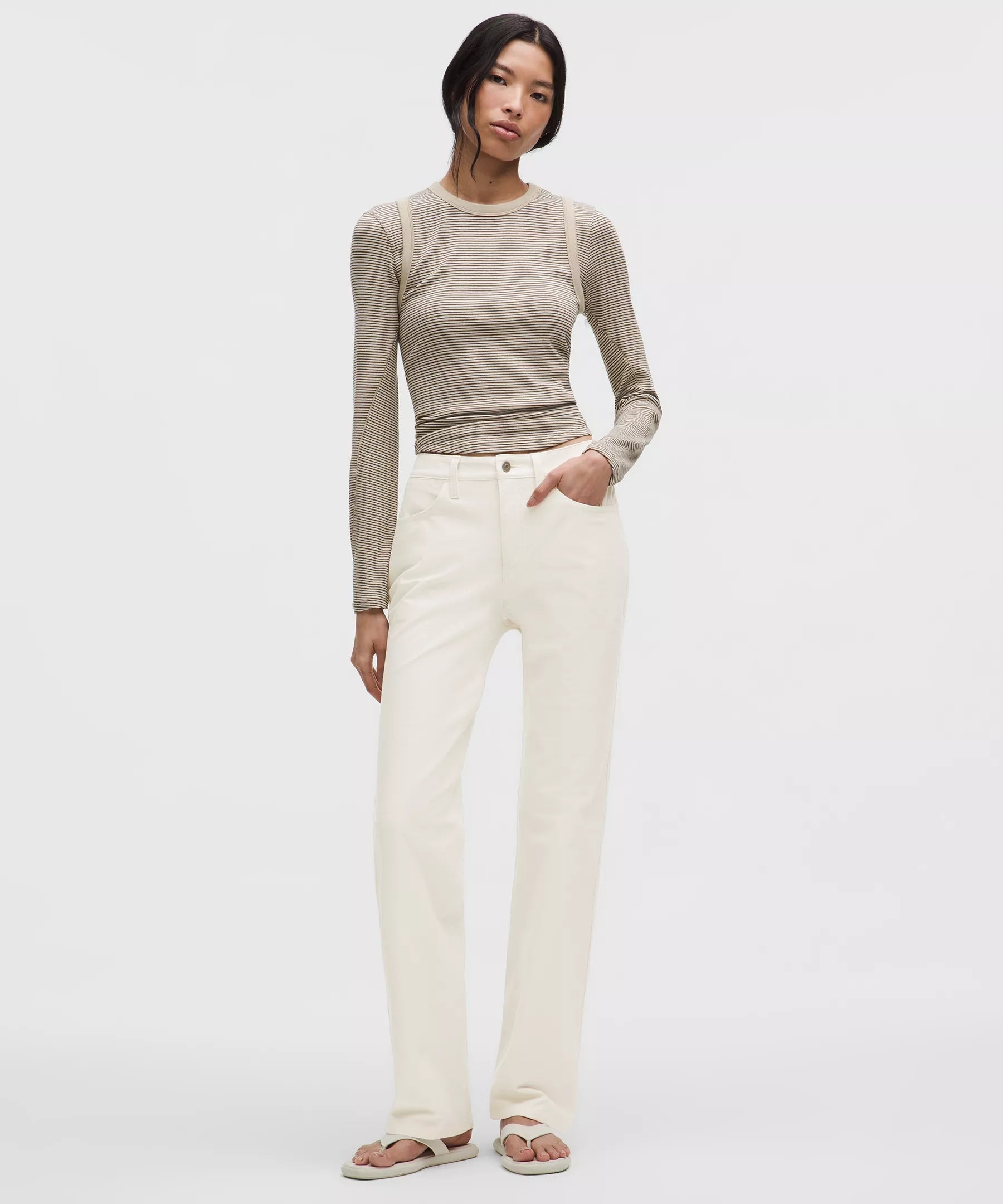 EasyFive Mid-Rise Relaxed-Straight Pant