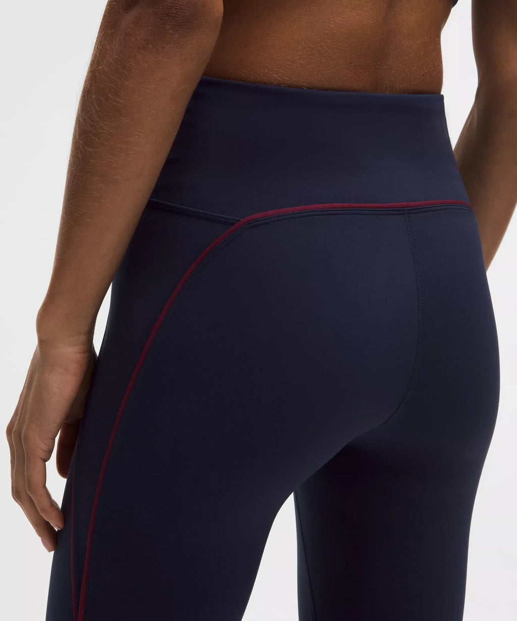 Wunder Train No-Line Piped High-Rise Tight 25"